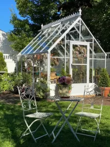 Parkside 8x10 Single Glass Greenhouse
