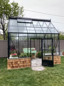 Cape Cod 8x12 Single Glass Greenhouse