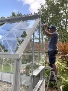 installing a greenhouse