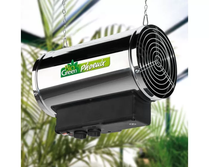 Chauffage et ventilateur pour serre Phoenix 2,8KW - Bio Green